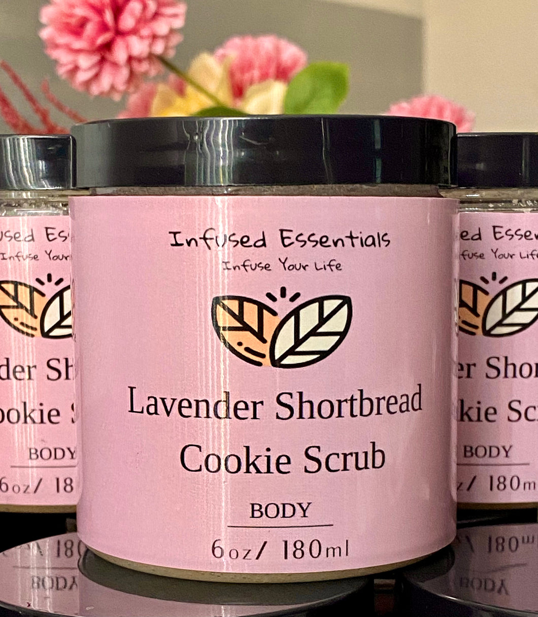 Lavender Shortbread Cookie Scrub